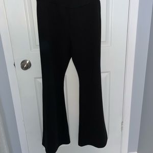 SHEIN Ribbed Flared Leggings